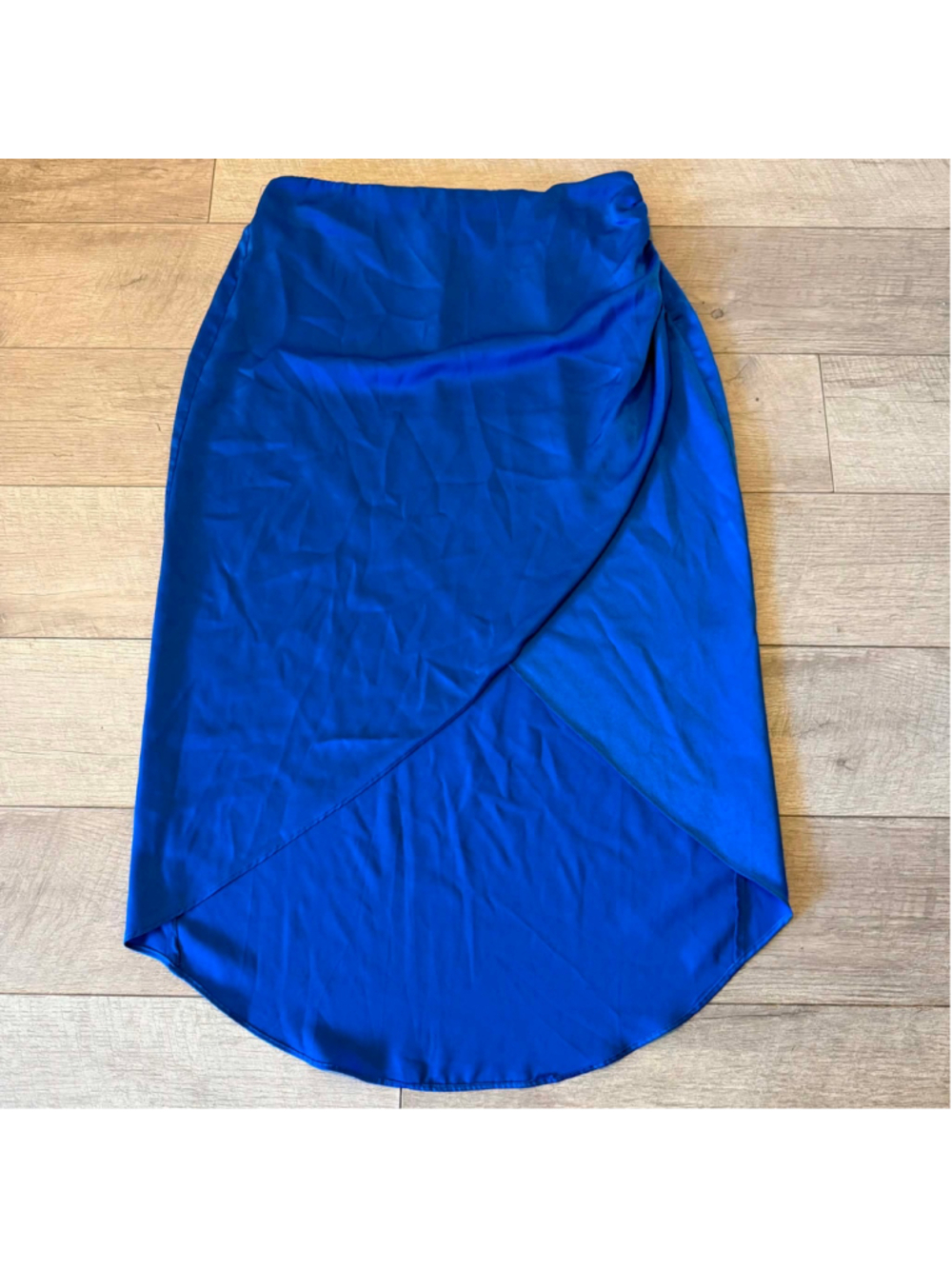 Women's Lulumari Blue High Low Skirt Size XL